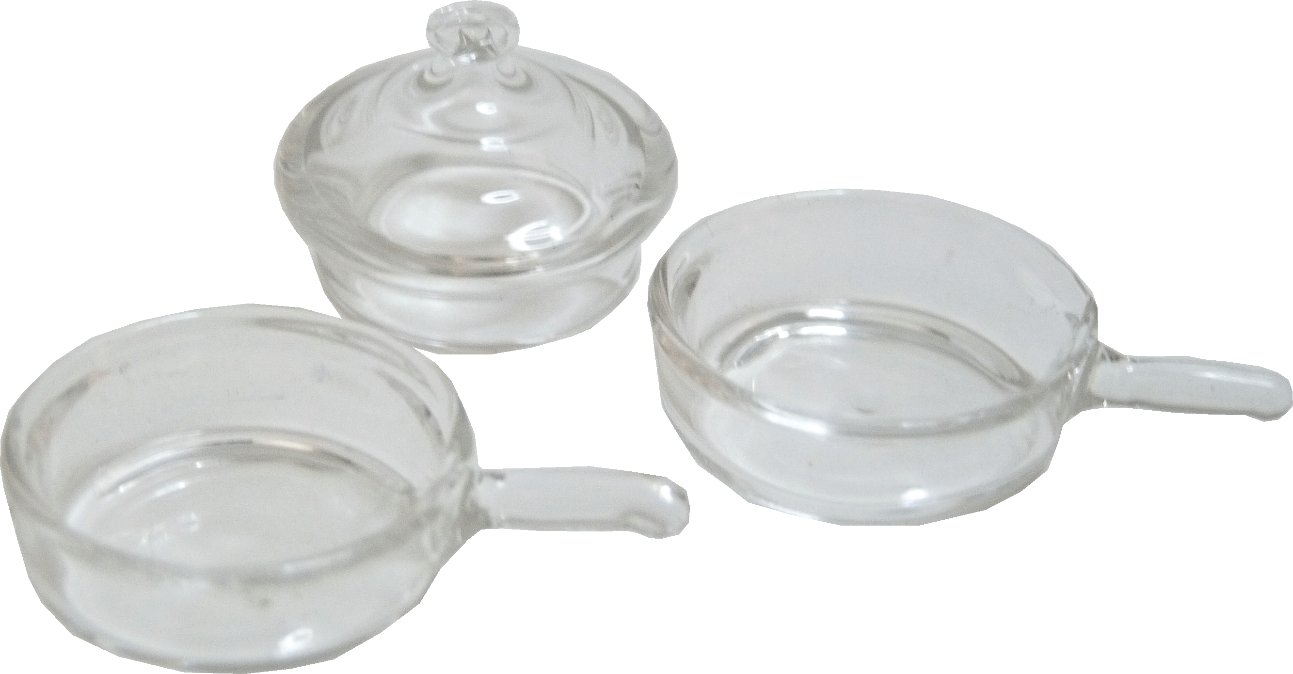 Glass Double Boiler Mary's Dollhouse Miniature Accessories